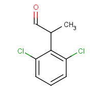 191725-60-7 2-(2,6-dichlorophenyl)propanal chemical structure