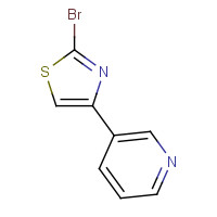886370-95-2 2-bromo-4-pyridin-3-yl-1,3-thiazole chemical structure