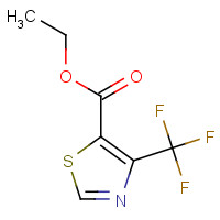 106203-24-1 ethyl 4-(trifluoromethyl)-1,3-thiazole-5-carboxylate chemical structure