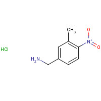 1037397-91-3 (3-methyl-4-nitrophenyl)methanamine;hydrochloride chemical structure