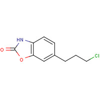 132383-38-1 6-(3-chloropropyl)-3H-1,3-benzoxazol-2-one chemical structure