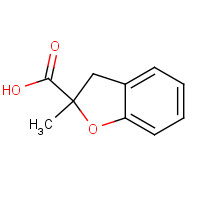 93885-44-0 2-methyl-3H-1-benzofuran-2-carboxylic acid chemical structure