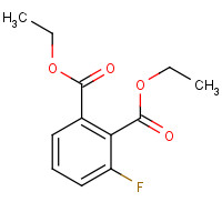 65610-10-8 diethyl 3-fluorobenzene-1,2-dicarboxylate chemical structure