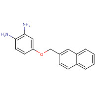 1043424-79-8 4-(naphthalen-2-ylmethoxy)benzene-1,2-diamine chemical structure
