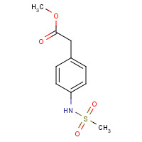 57486-70-1 methyl 2-[4-(methanesulfonamido)phenyl]acetate chemical structure