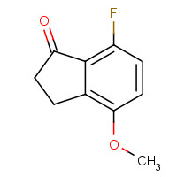 1092347-31-3 7-fluoro-4-methoxy-2,3-dihydroinden-1-one chemical structure