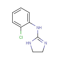 4749-68-2 N-(2-chlorophenyl)-4,5-dihydro-1H-imidazol-2-amine chemical structure