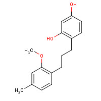 1218764-74-9 4-[3-(2-methoxy-4-methylphenyl)propyl]benzene-1,3-diol chemical structure