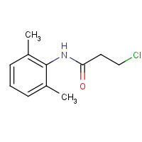 18085-76-2 3-chloro-N-(2,6-dimethylphenyl)propanamide chemical structure