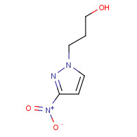 1003011-37-7 3-(3-nitropyrazol-1-yl)propan-1-ol chemical structure