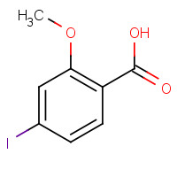 89942-34-7 4-iodo-2-methoxybenzoic acid chemical structure