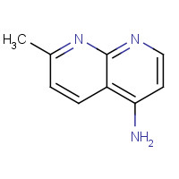 1568-91-8 7-methyl-1,8-naphthyridin-4-amine chemical structure