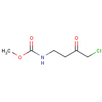 67937-81-9 methyl N-(4-chloro-3-oxobutyl)carbamate chemical structure