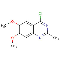 50377-49-6 4-chloro-6,7-dimethoxy-2-methylquinazoline chemical structure