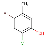 319473-24-0 4-bromo-2-chloro-5-methylphenol chemical structure