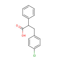 2901-30-6 3-(4-chlorophenyl)-2-phenylpropanoic acid chemical structure