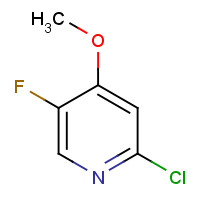 1211515-16-0 2-chloro-5-fluoro-4-methoxypyridine chemical structure