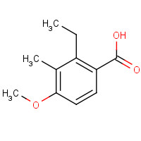 1181770-76-2 2-ethyl-4-methoxy-3-methylbenzoic acid chemical structure