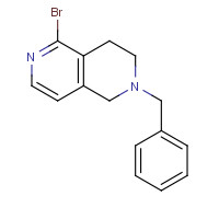 601514-63-0 2-benzyl-5-bromo-3,4-dihydro-1H-2,6-naphthyridine chemical structure