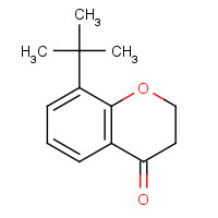 23067-79-0 8-tert-butyl-2,3-dihydrochromen-4-one chemical structure