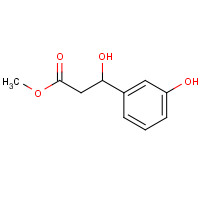 55822-86-1 methyl 3-hydroxy-3-(3-hydroxyphenyl)propanoate chemical structure