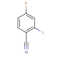 1031929-20-0 4-fluoro-2-iodobenzonitrile chemical structure