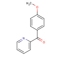 6305-18-6 (4-methoxyphenyl)-pyridin-2-ylmethanone chemical structure