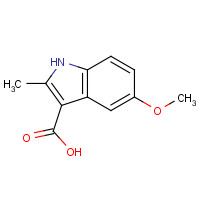 32387-22-7 5-methoxy-2-methyl-1H-indole-3-carboxylic acid chemical structure