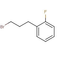 129254-75-7 1-(3-bromopropyl)-2-fluorobenzene chemical structure