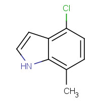 61258-70-6 4-chloro-7-methyl-1H-indole chemical structure