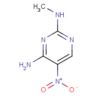 5096-83-3 2-N-methyl-5-nitropyrimidine-2,4-diamine chemical structure