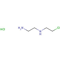 5590-29-4 N'-(2-chloroethyl)ethane-1,2-diamine;hydrochloride chemical structure
