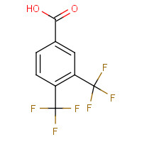133804-66-7 3,4-bis(trifluoromethyl)benzoic acid chemical structure