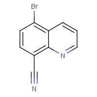 507476-70-2 5-bromoquinoline-8-carbonitrile chemical structure