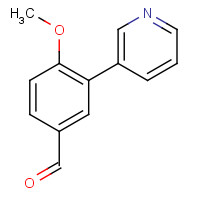 628710-68-9 4-methoxy-3-pyridin-3-ylbenzaldehyde chemical structure