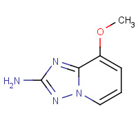 175965-65-8 8-methoxy-[1,2,4]triazolo[1,5-a]pyridin-2-amine chemical structure