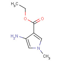 1204475-40-0 ethyl 4-amino-1-methylpyrrole-3-carboxylate chemical structure