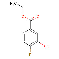 351317-28-7 ethyl 4-fluoro-3-hydroxybenzoate chemical structure