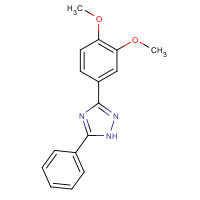 1279211-01-6 3-(3,4-dimethoxyphenyl)-5-phenyl-1H-1,2,4-triazole chemical structure