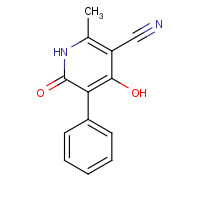 127581-31-1 4-hydroxy-2-methyl-6-oxo-5-phenyl-1H-pyridine-3-carbonitrile chemical structure