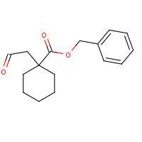 518285-00-2 benzyl 1-(2-oxoethyl)cyclohexane-1-carboxylate chemical structure