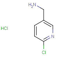 153471-65-9 (6-chloropyridin-3-yl)methanamine;hydrochloride chemical structure