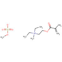 4316-66-9 diethyl-methyl-[2-(2-methylprop-2-enoyloxy)ethyl]azanium;methyl sulfate chemical structure