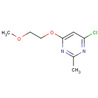 1249276-83-2 4-chloro-6-(2-methoxyethoxy)-2-methylpyrimidine chemical structure
