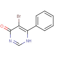 3438-53-7 5-bromo-6-phenyl-1H-pyrimidin-4-one chemical structure