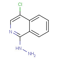 7639-51-2 (4-chloroisoquinolin-1-yl)hydrazine chemical structure