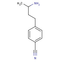 74697-69-1 4-(3-aminobutyl)benzonitrile chemical structure