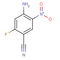 143151-03-5 4-amino-2-fluoro-5-nitrobenzonitrile chemical structure