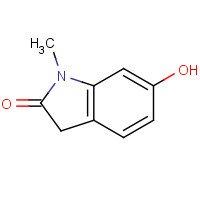 13383-73-8 6-hydroxy-1-methyl-3H-indol-2-one chemical structure