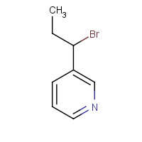 1352072-63-9 3-(1-bromopropyl)pyridine chemical structure